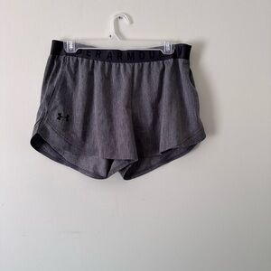 Gray Under Armour Athletic Shorts / Size Large